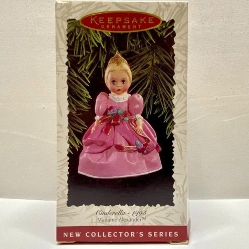 Vintage Cinderella 1995 Madame Alexander Hallmark Keepsake Christmas Ornament